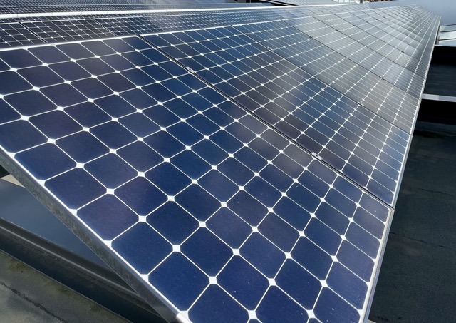 Photovoltaic system on our company premises
